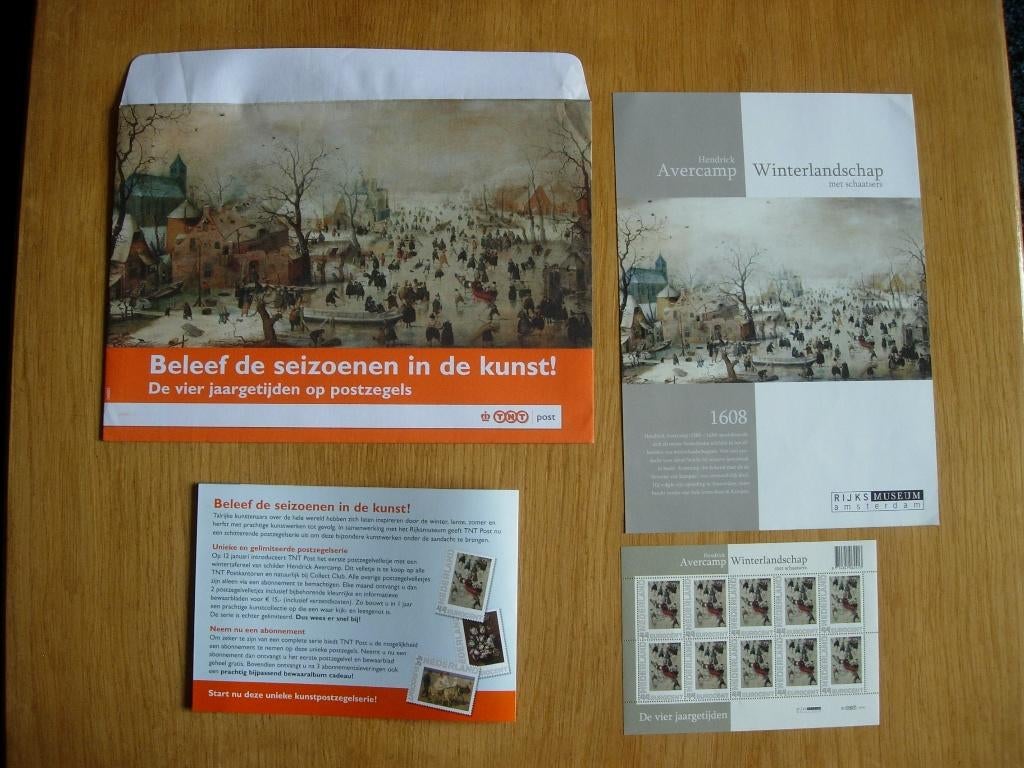NL Postset De vier jaargetijden 2010, Verzenden, Na 1940, Postfris