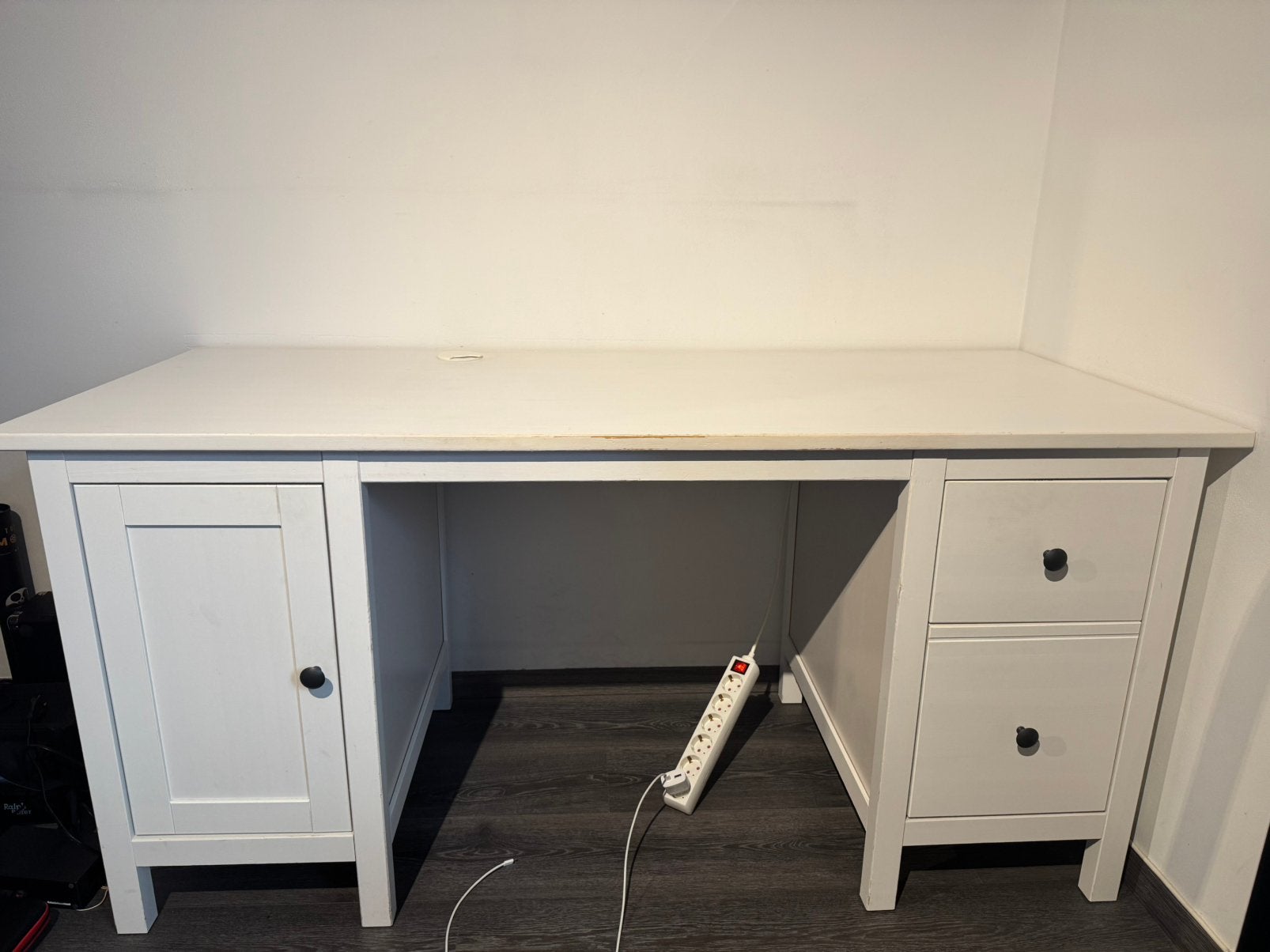 Ikea bureau Hemnes, Ophalen, Gebruikt, 155 cm, Scandinavisch