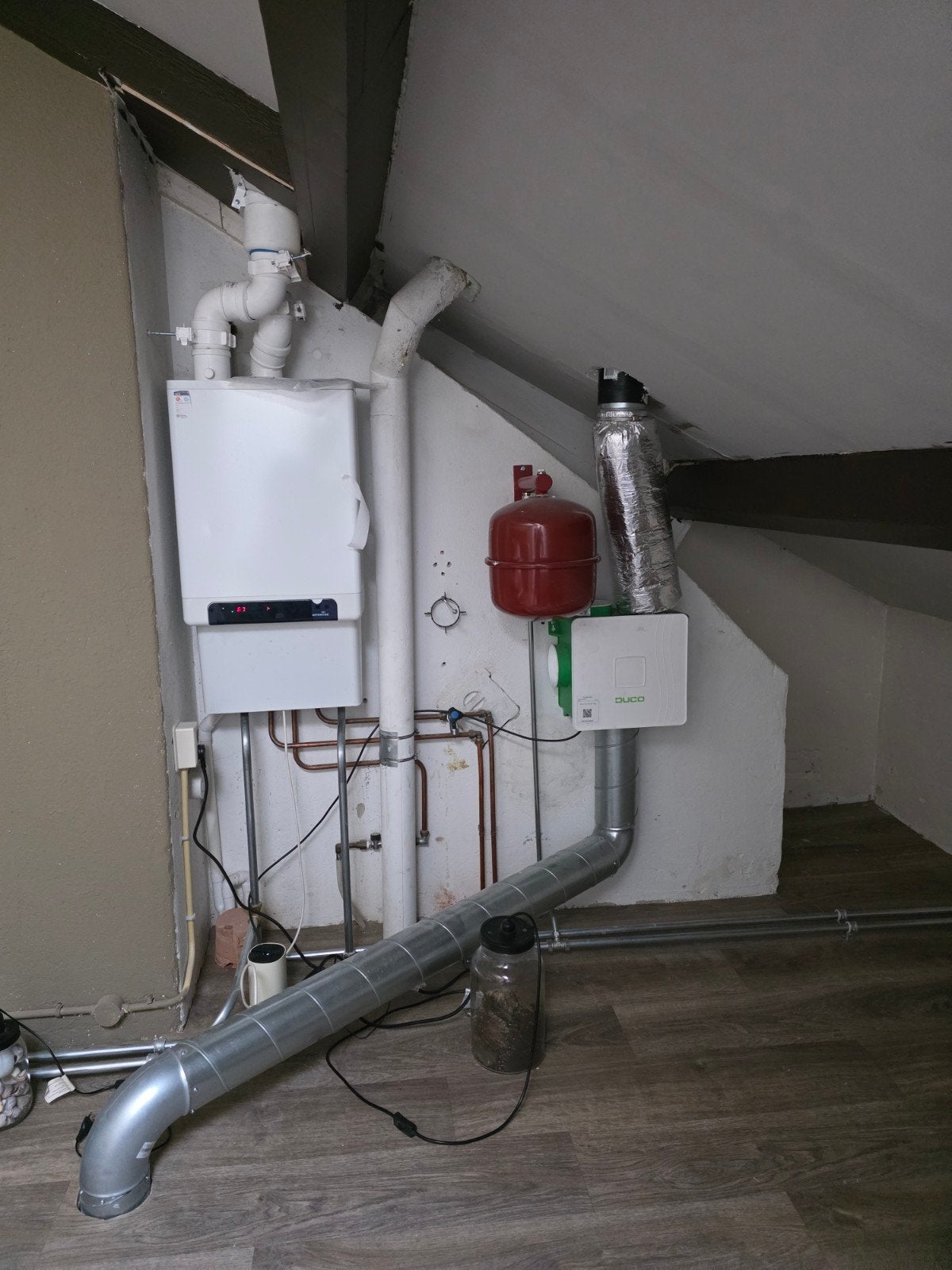 CV kast ombouw in gegrond MDF 18 mm, Ophalen of Verzenden, Nieuw
