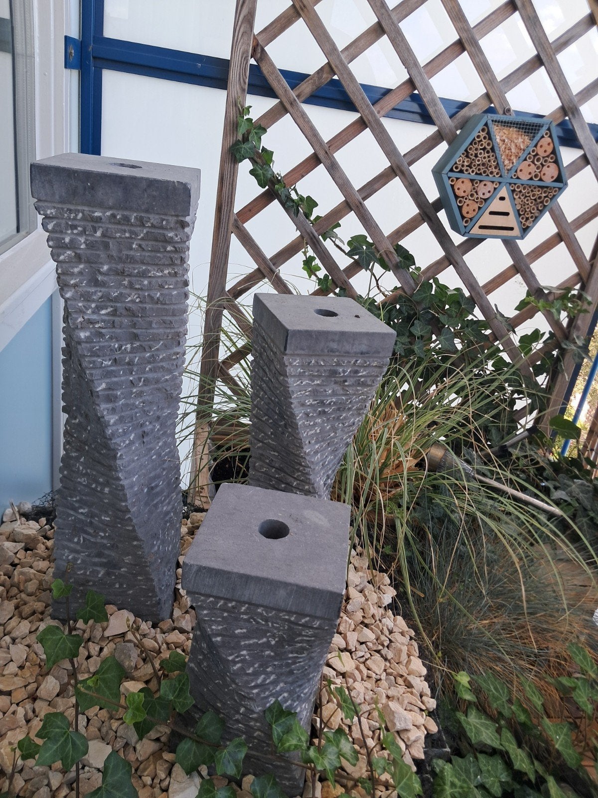 Waterornament, Ophalen of Verzenden, Zo goed als nieuw, Graniet, Fontein