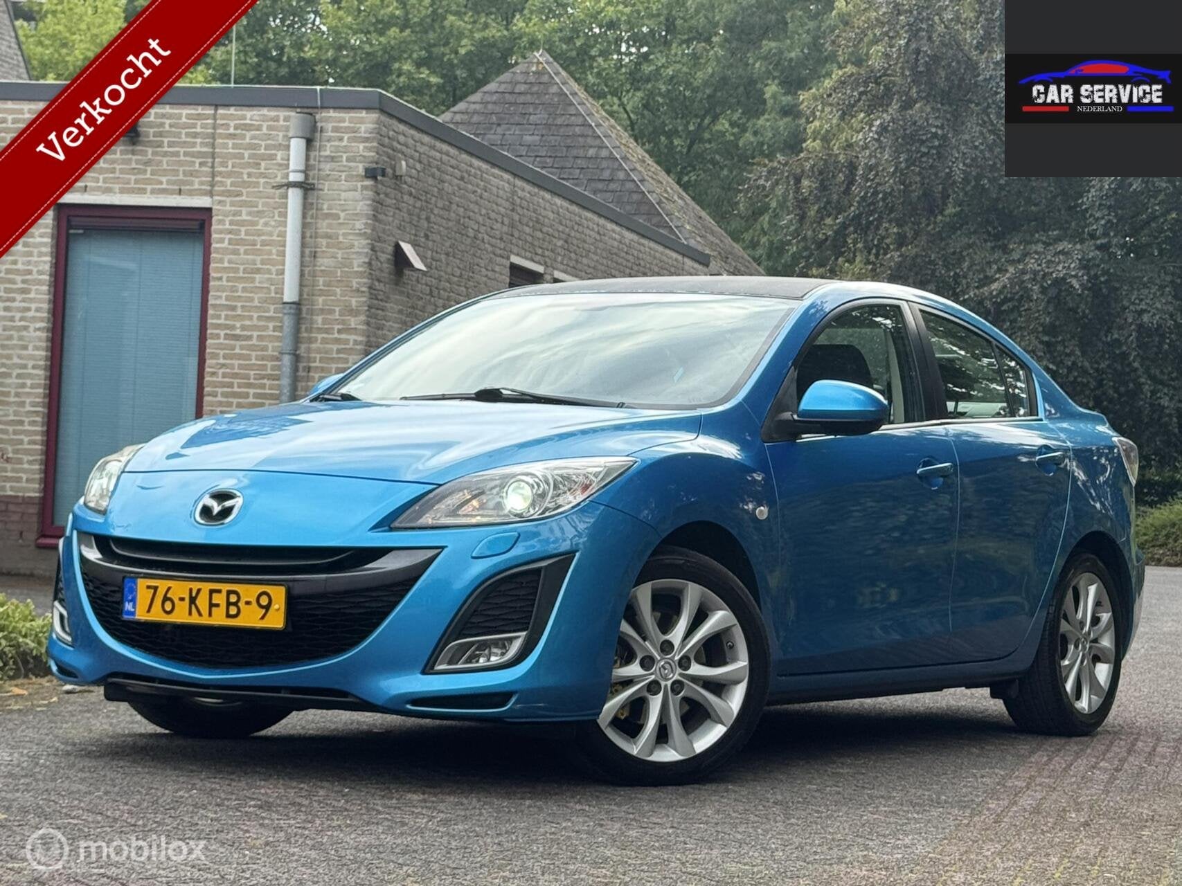 Mazda 3 2.0 DiSi GT-L/KEYLESS/NAVI/PDC/STLVW/TREKHAAK/NAP/AP, Auto's, Mazda, Voorwielaandrijving, Euro 5, 15 km/l, Gebruikt