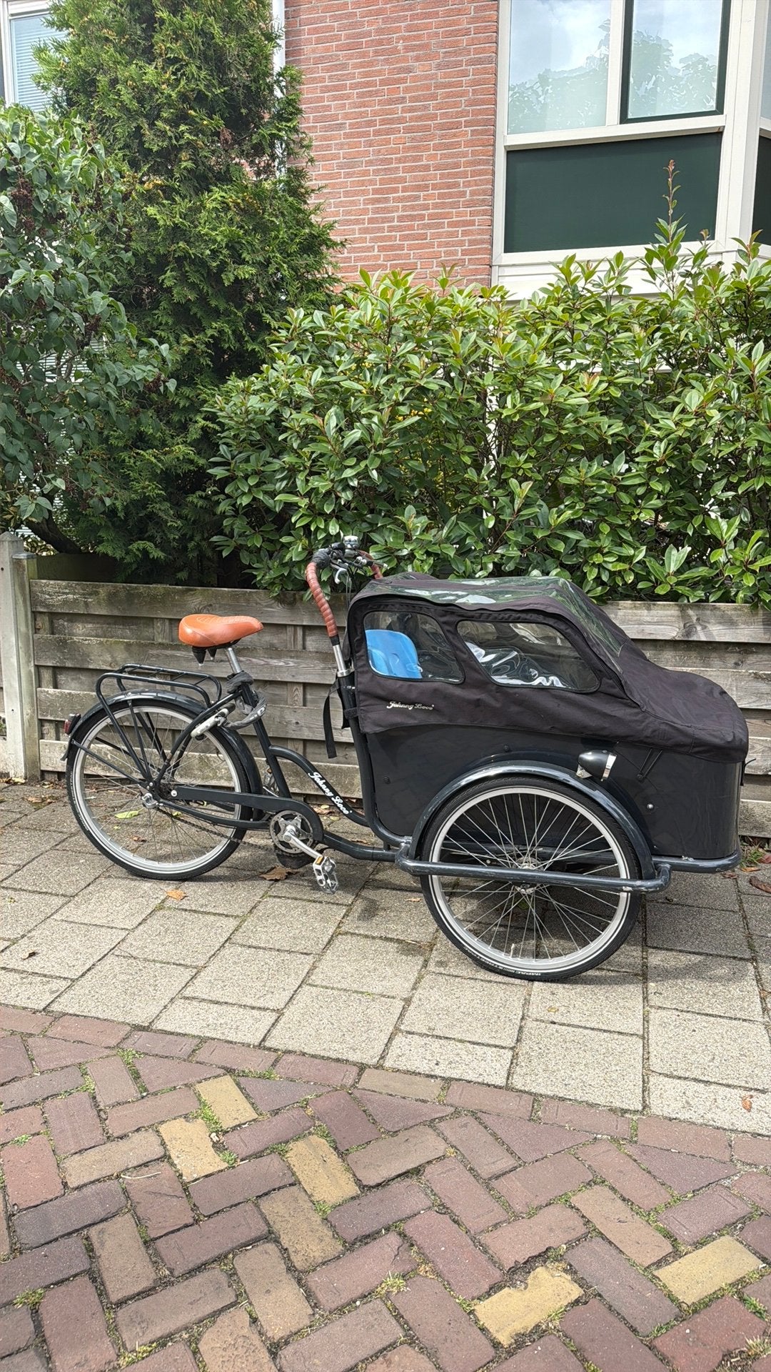 Johnny Loco E-Cargo Cruiser bakfiets, Ophalen, Zo goed als nieuw, 2 kinderen, Johnny Loco