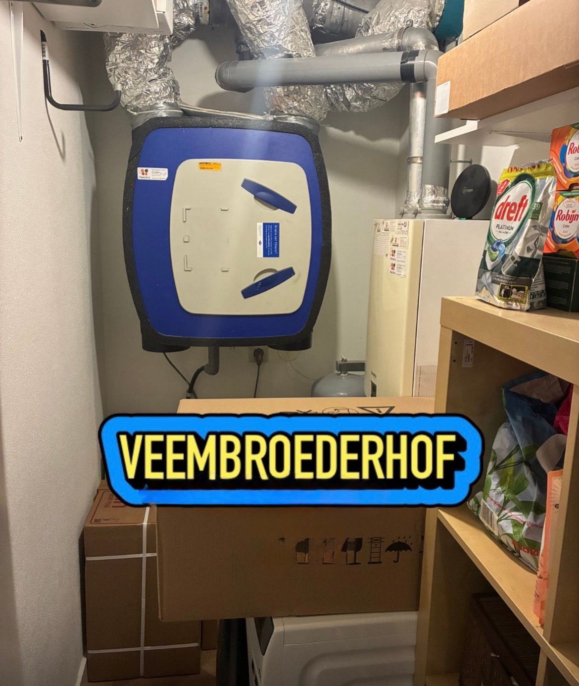 Itho Daalderop HRU EcoFan 3 WTW-unit (2020), Ophalen, Gebruikt, Overige
