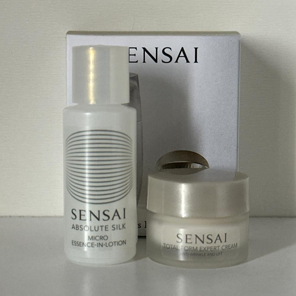 Sensai Gezichtsverzorging Setje Beautiful Silk Skin, Ophalen of Verzenden, Nieuw, Gehele gezicht, Verzorging
