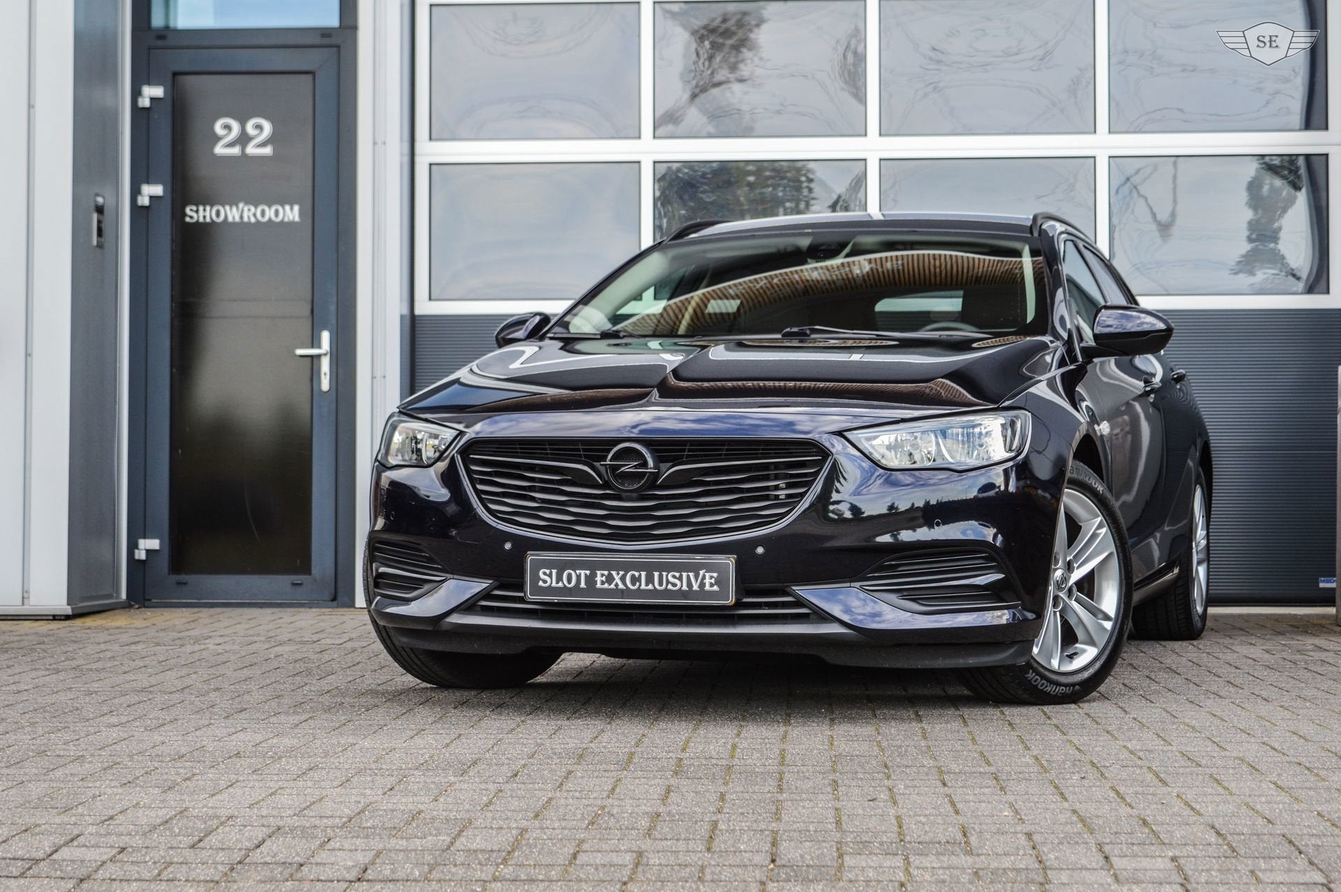 Opel Insignia Sports Tourer 1.5 Turbo Business Executive|Cli, Gebruikt, 4 cilinders, Blauw, Verwarmde buitenspiegels