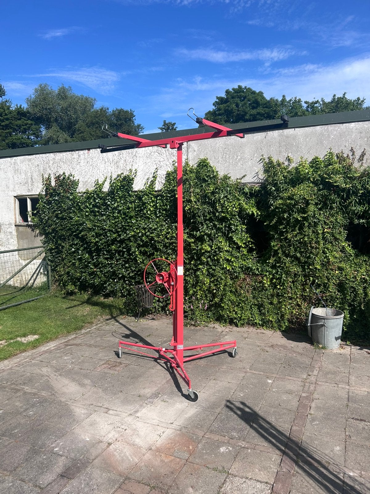 Platenlift gipsplaatlift te huur 10,- per dag 40,- per week, Ophalen, Zo goed als nieuw