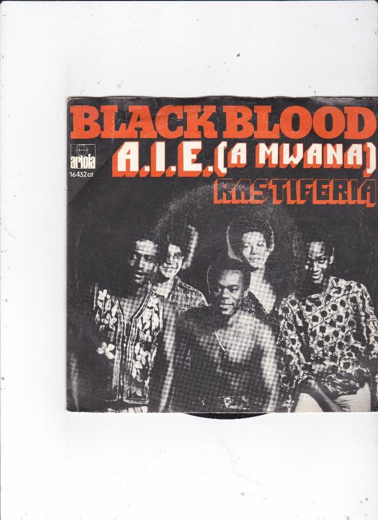 Single Black Blood - A.I.E. (A Mwana), Ophalen of Verzenden, Gebruikt, 7 inch, Pop