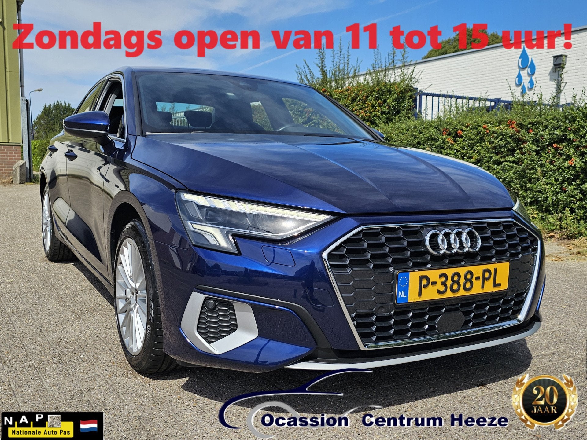 Audi A3 Limousine 35 TFSi 150 Pk! Carplay! Camera! SUMMER SA, Dealer onderhouden, Stof, 4 cilinders, 150 pk