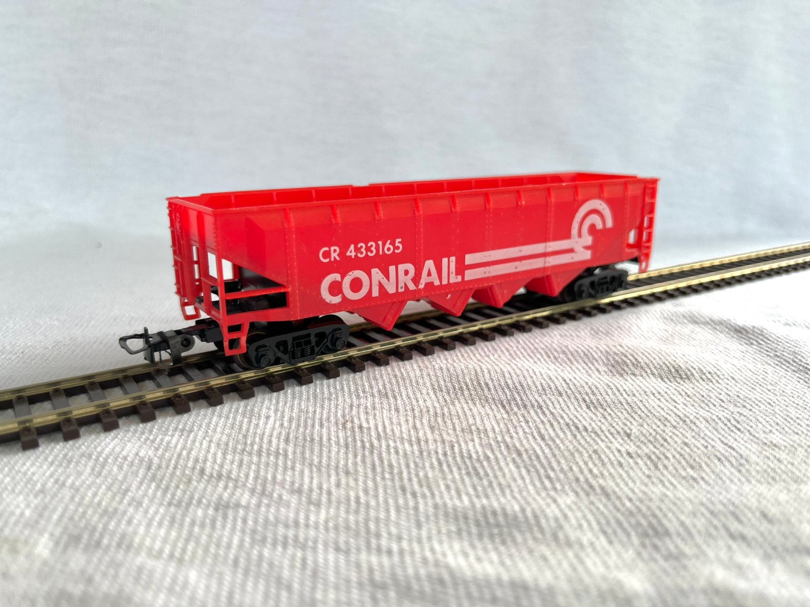 Mehano US bakwagen Conrail H0, Overige merken, Gebruikt, Gelijkstroom of Wisselstroom, Wagon