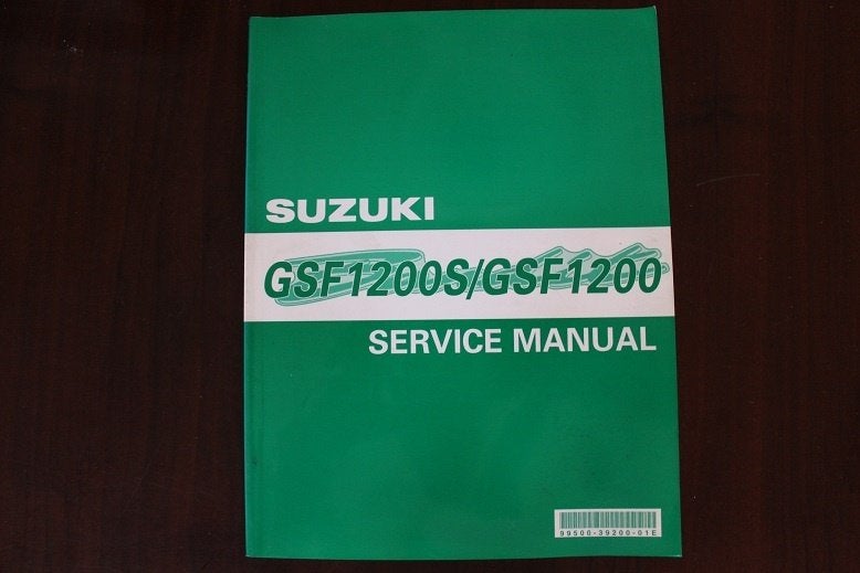 Suzuki GSF1200 S 2001 motorcycle service manual GSF1200S, Ophalen of Verzenden, Suzuki