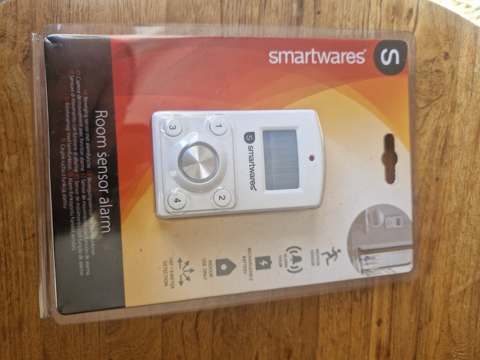 Smartwares Room Sensor Alarm - Bewegingsmelder, Doe-het-zelf en Verbouw, Alarmsystemen, Beweging, Detector, Sensor of Melder, Nieuw