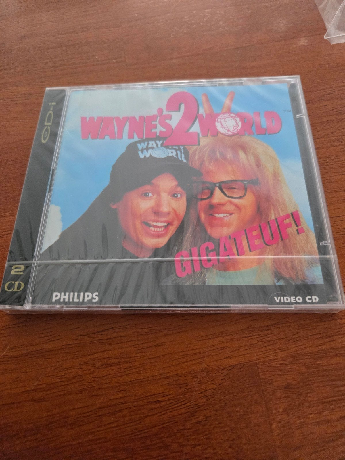 Wayne's World 2 - Gigateuf! (Video CD, geseald), Alle leeftijden, Ophalen of Verzenden, Nieuw in verpakking