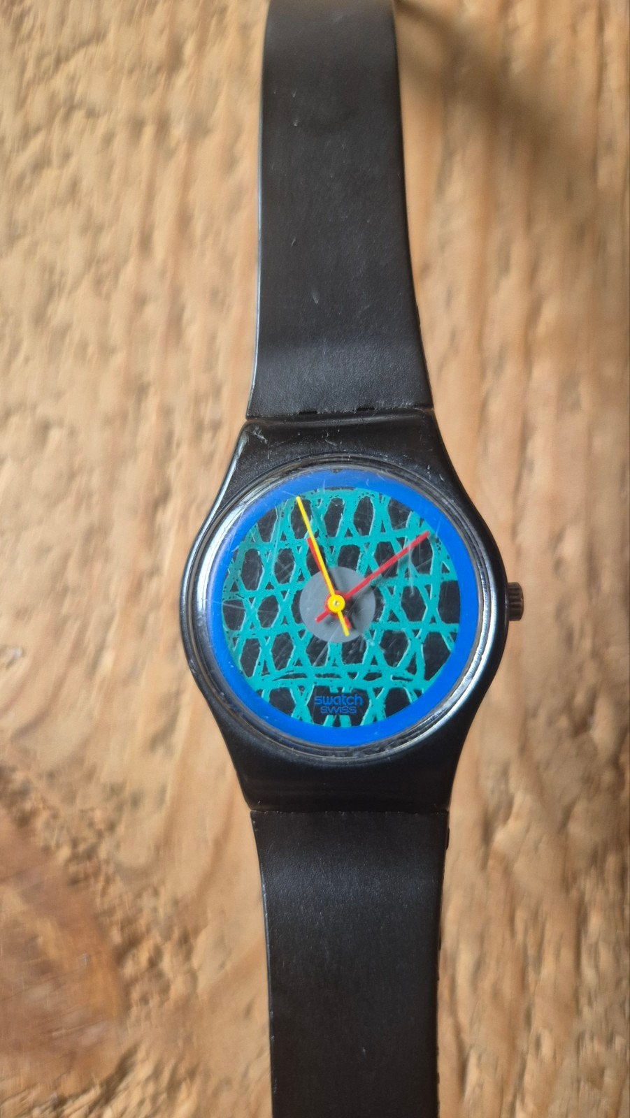 Swatch Lady Chelsea LB112  1986, Ophalen of Verzenden, Kunststof, Swatch