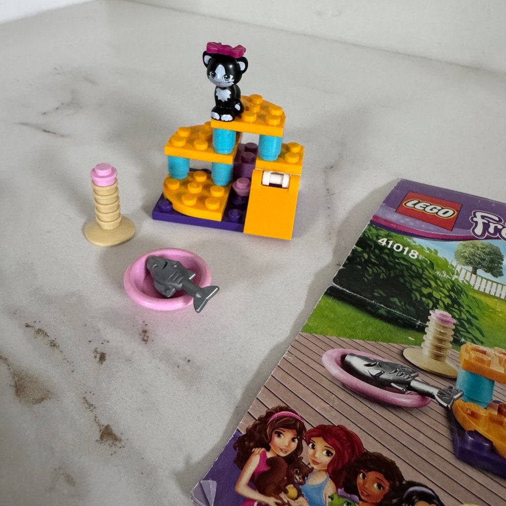 41018 Lego Friends Cat's Playground COMPLEET, Lego, Friends, Ophalen of Verzenden, Zo goed als nieuw