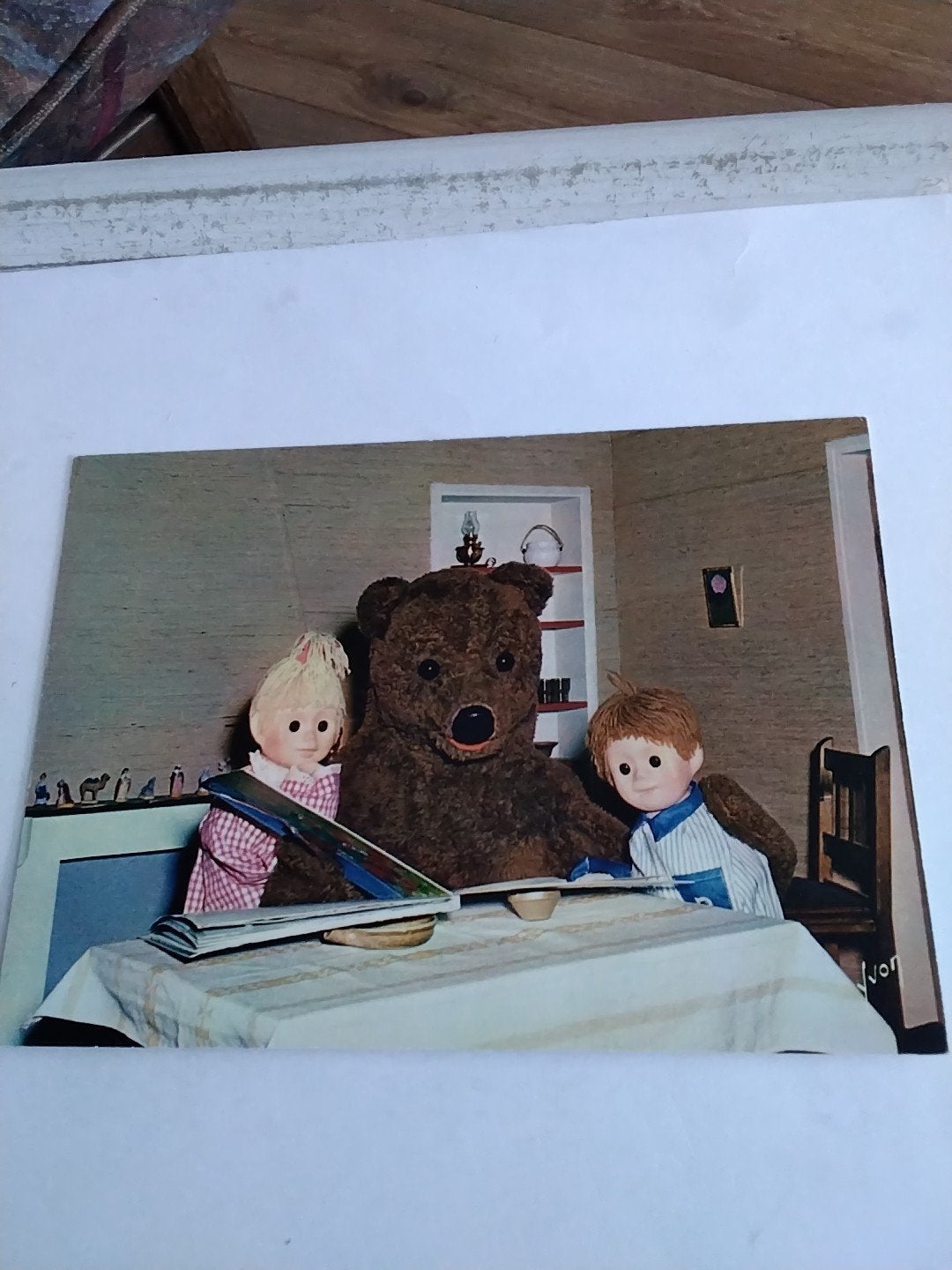 Vintage Ansichtkaart: Nounours, Nicolas et Pimprenelle, Ophalen of Verzenden, 1960 tot 1980, Ongelopen