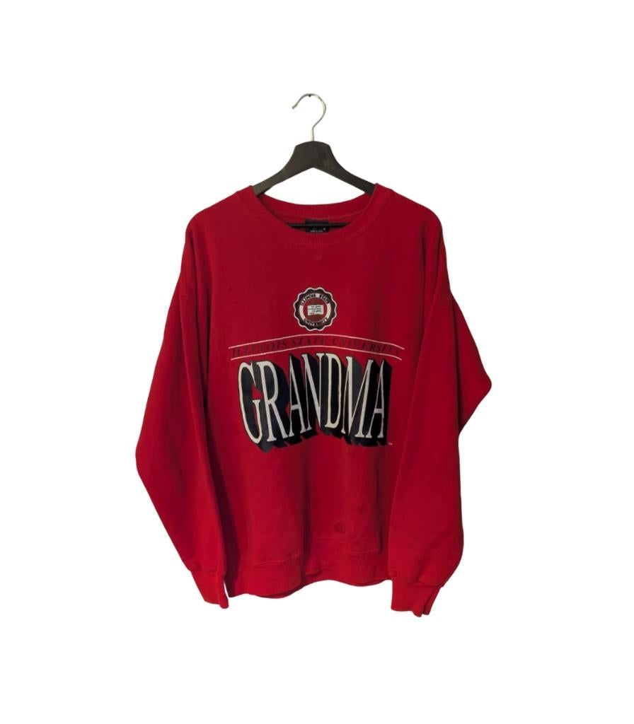 jansport illinois state university crewneck – xl – red, Maat 56/58 (XL), Ophalen of Verzenden, Zo goed als nieuw, JansSport