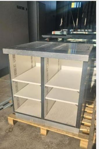 RVS pantry kast opbergkast ( 641 ), Ophalen, Gebruikt, Nb, Nb