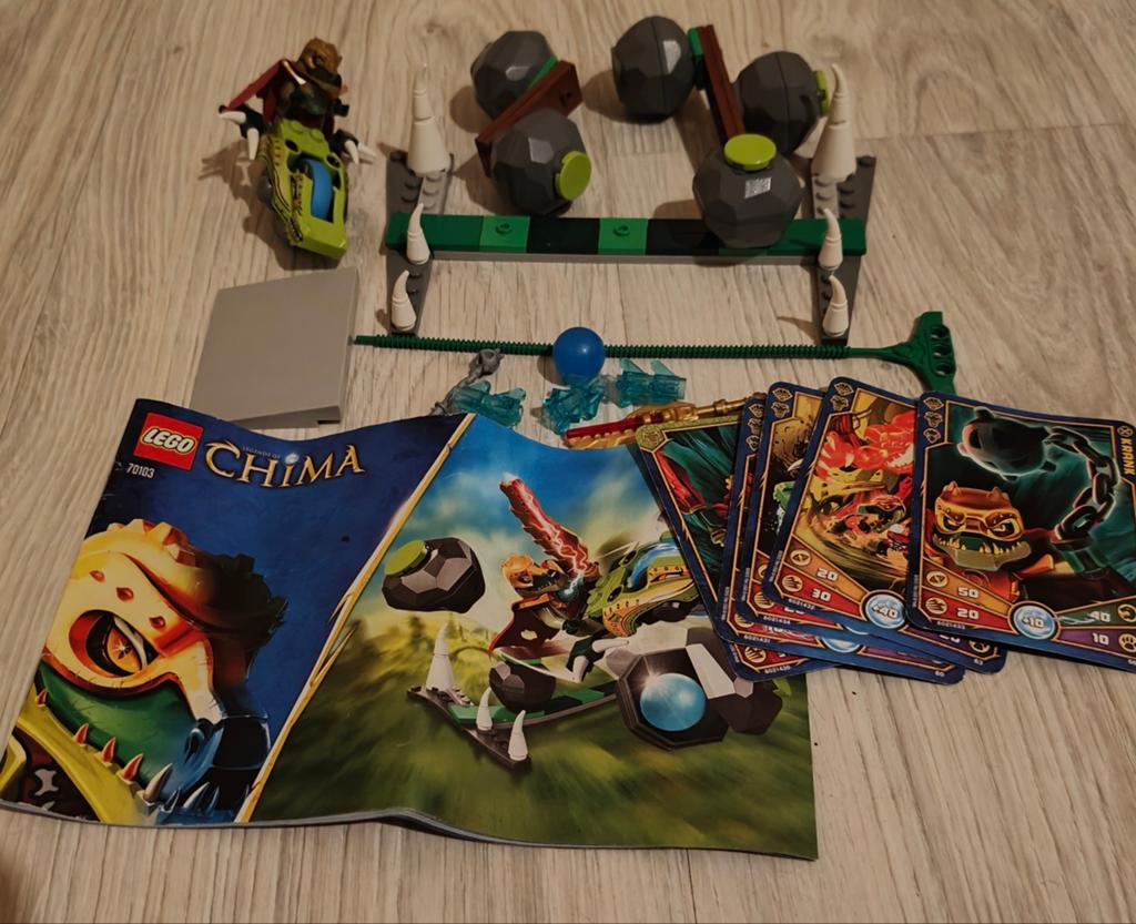 Lego Chima 70103 compleet, Eén persoon, Kortingskaart
