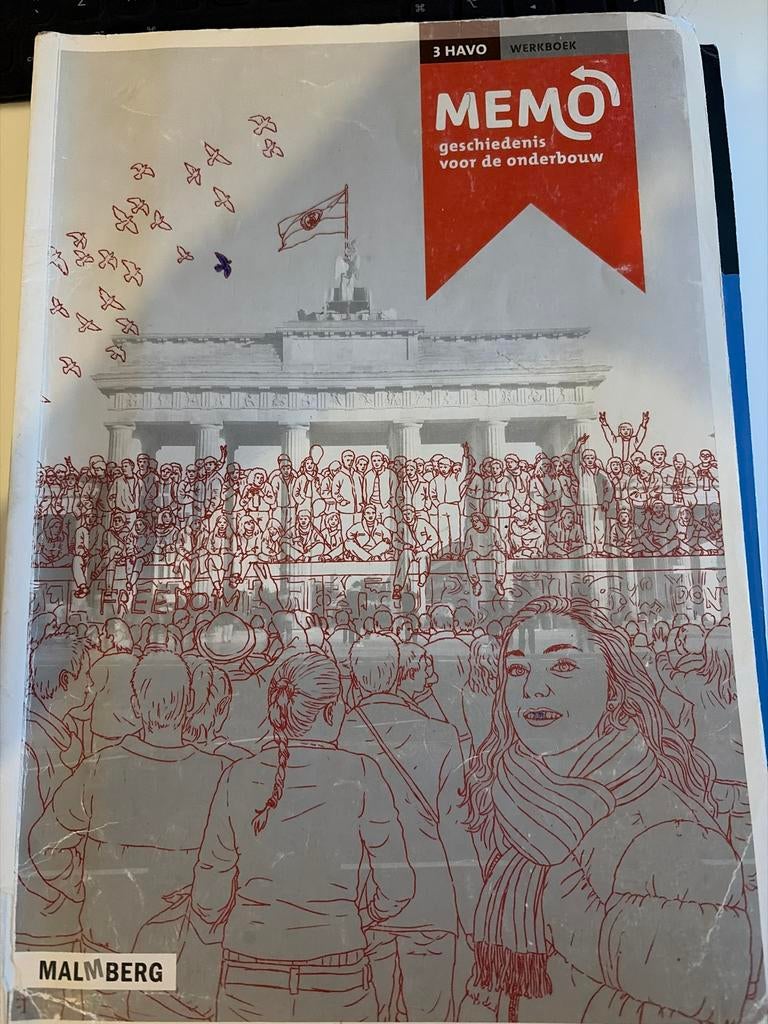 MEMO Geschiedenis Werkboek 3 HAVO Malmberg, Boeken, Ophalen, Zo goed als nieuw