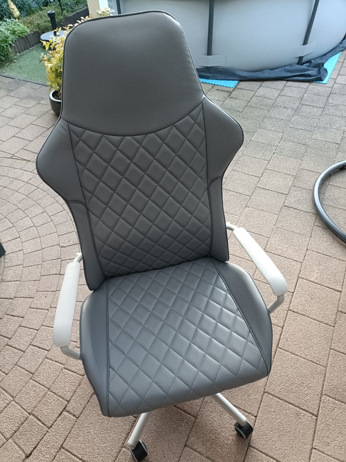 IKEA Utespelare gaming/ bureaustoel, Ophalen, Gebruikt, Wit