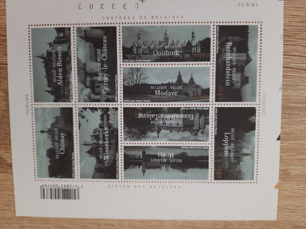 Belgie, Verzenden, Postfris, Frankeerzegel
