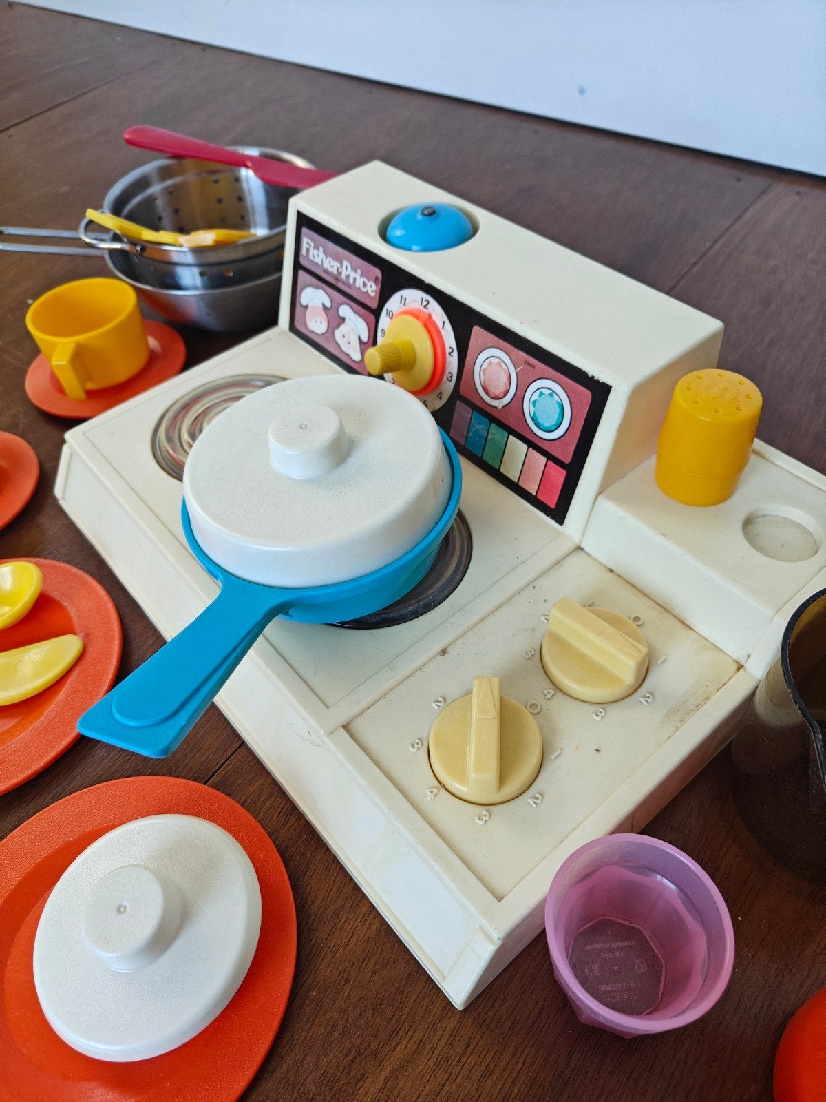 Vintage Fisher-Price Speelkeuken met Accessoires, Ophalen of Verzenden, Gebruikt, Jongen of Meisje