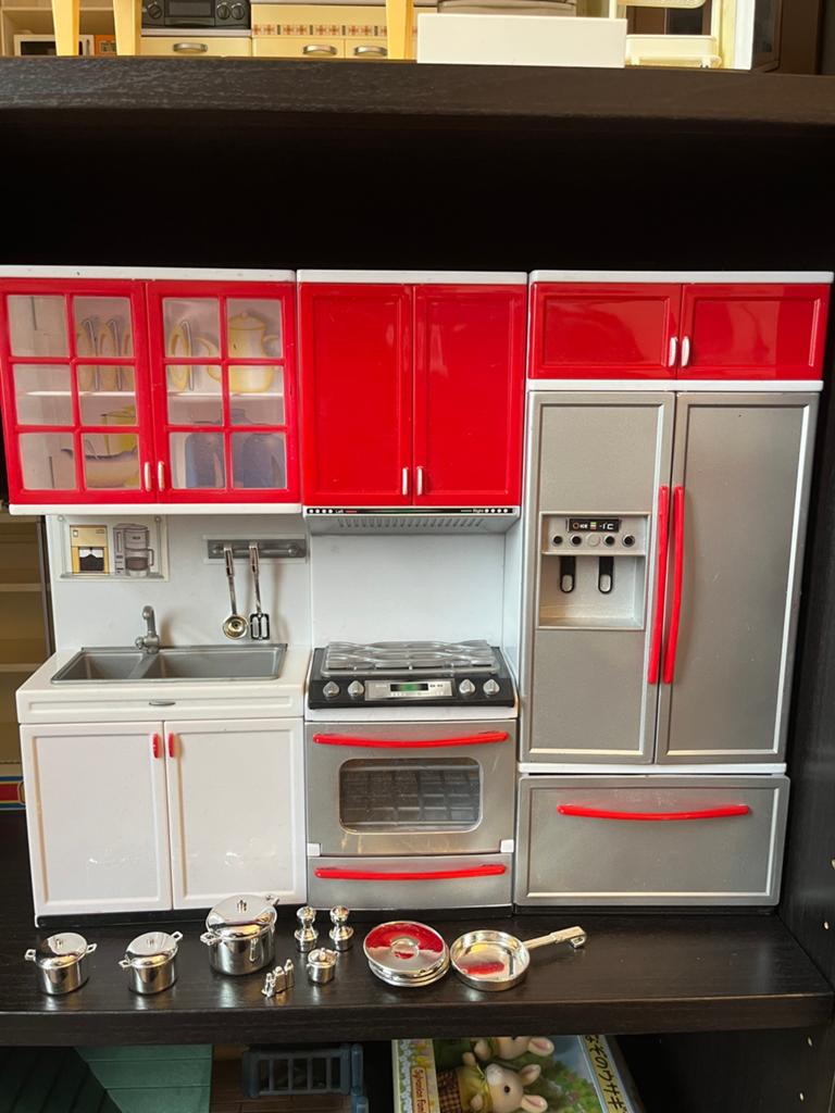 Keuken voor 1/6 poppen barbie blythe pullip miniatuur keuken, Ophalen of Verzenden, Zo goed als nieuw, Decoratie