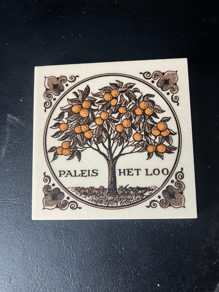 Tegel Paleis Het Loo - Oranjeboom, Antiek en Kunst, Ophalen of Verzenden