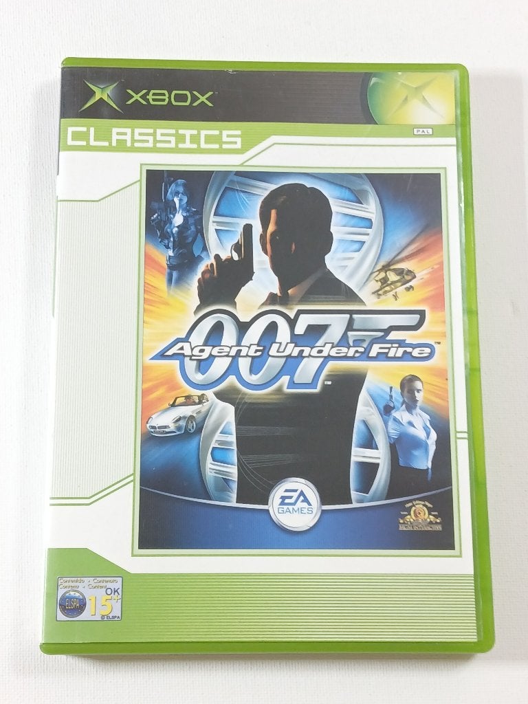 James Bond 007 in Agent Under Fire - XBOX - PAL - Compleet, Gebruikt, Shooter, Microsoft, 3 spelers of meer