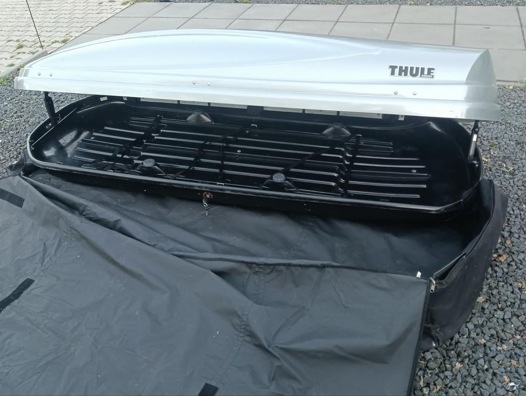 Thule Atlantis 900 Dakkoffer + opberghoes, Ophalen, Gebruikt