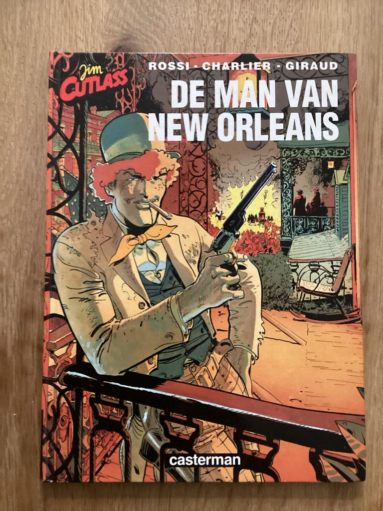 Jim Cutlass: De Man van New Orleans - Hardcover, Boeken, Eén stripboek, Ophalen of Verzenden, Zo goed als nieuw