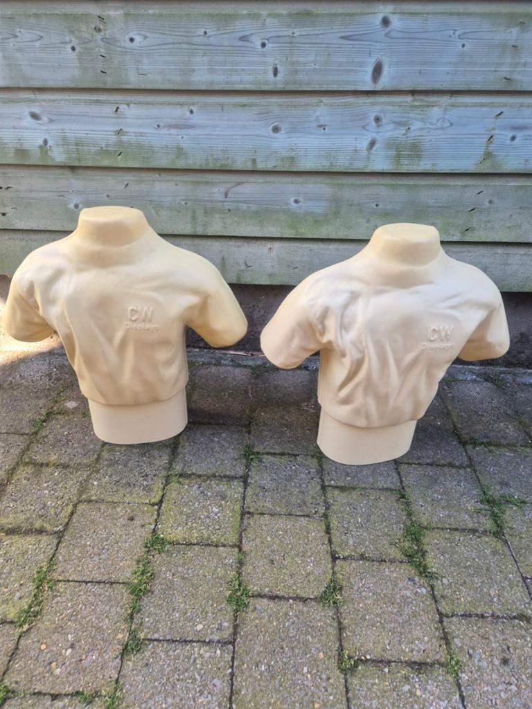 2 kinder paspoppen voor op de kraam/markt, Ophalen of Verzenden
