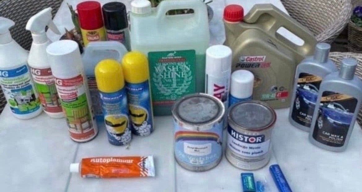 Diverse schoonmaak- en onderhoudsproducten, Ophalen of Verzenden