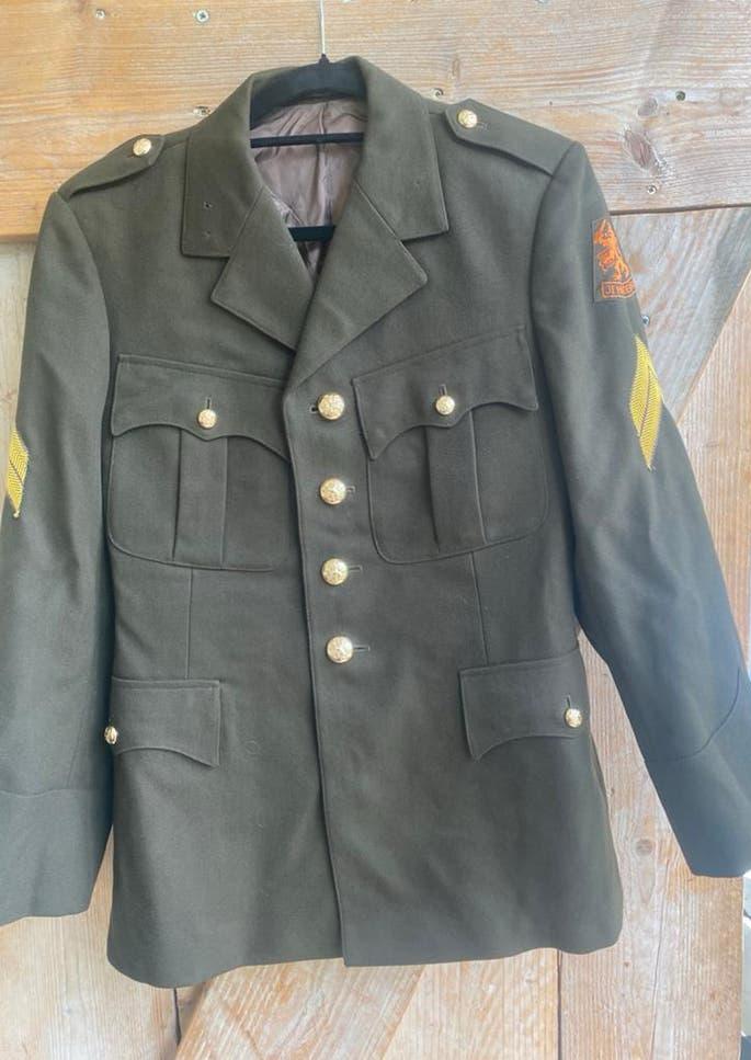 Uniform koninklijke landmacht, Ophalen of Verzenden, Nederland, Kleding of Schoenen