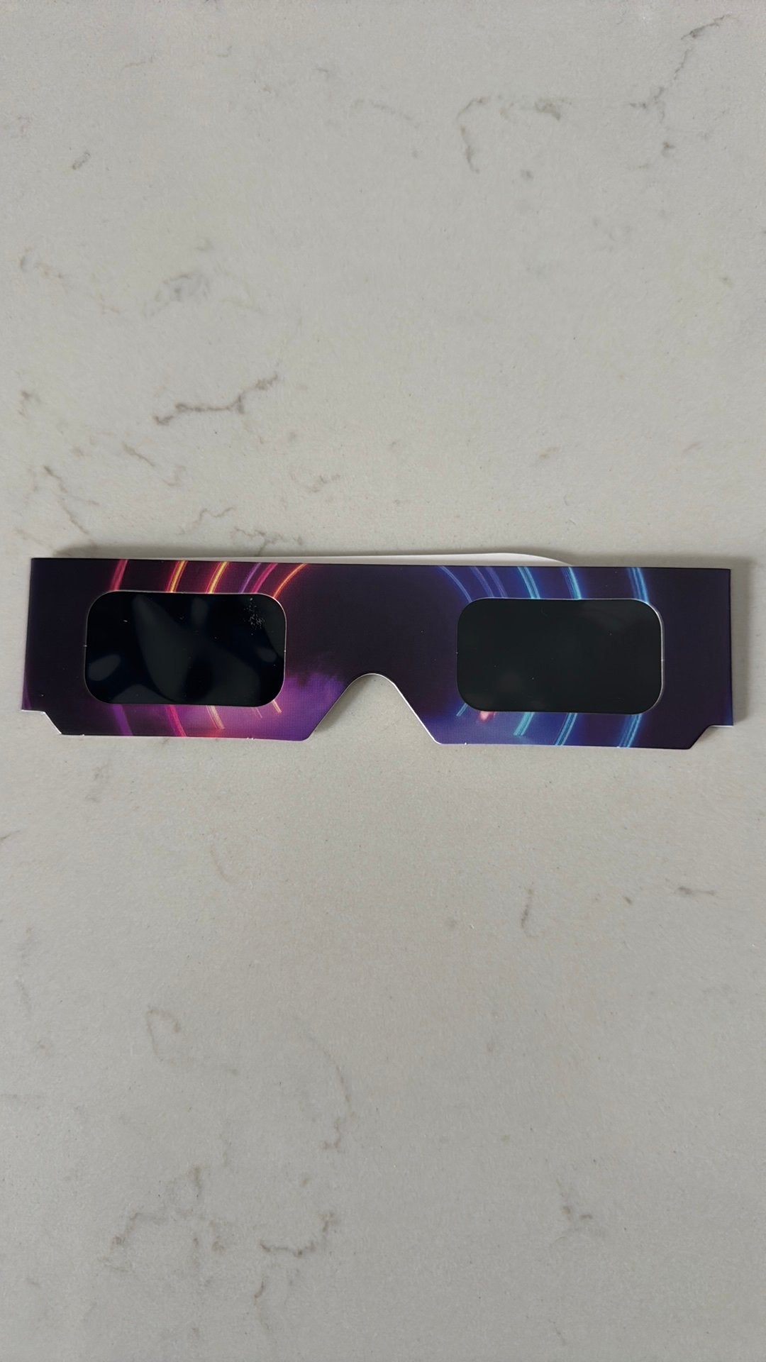 Eclips/zonsverduistering bril., Ophalen of Verzenden, Zo goed als nieuw, Bril, Overige merken