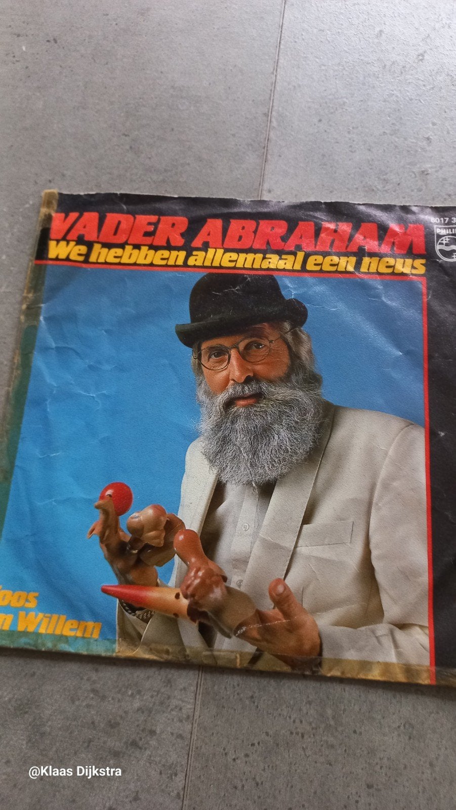 Vader Abraham - We hebben allemaal een neus (Single), Cd's en Dvd's, Vinyl Singles, Gebruikt, 7 inch, Single, Ophalen of Verzenden