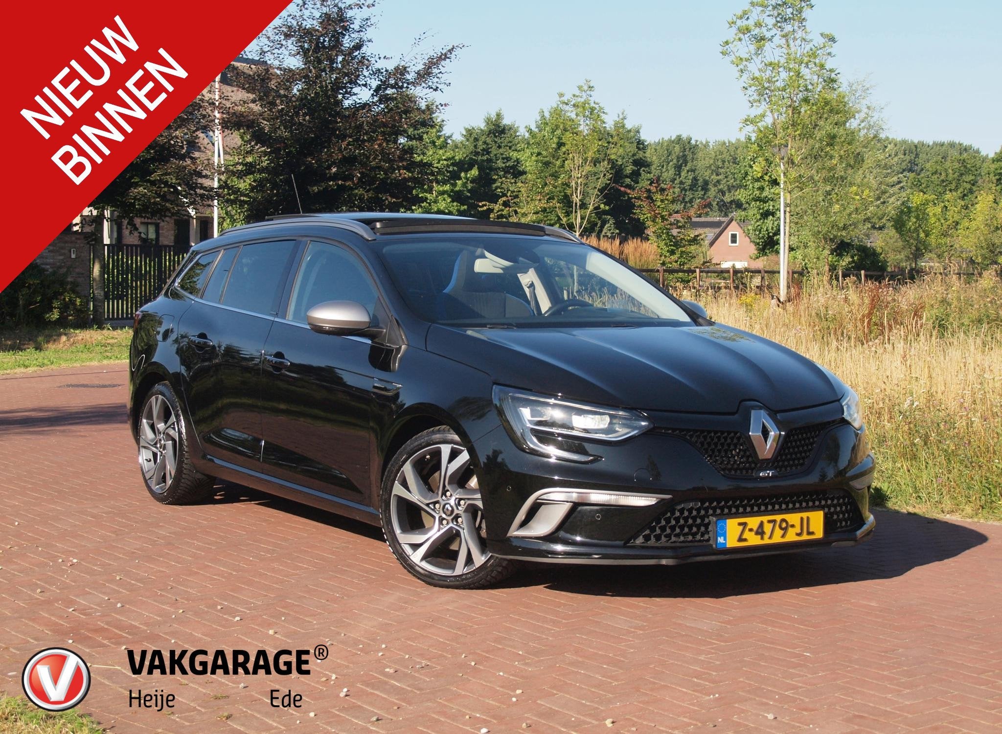Renault Mégane Estate 1.6 TCe GT | Panoramadak | Camera | T, Gebruikt, Euro 6, 4 cilinders, Zwart