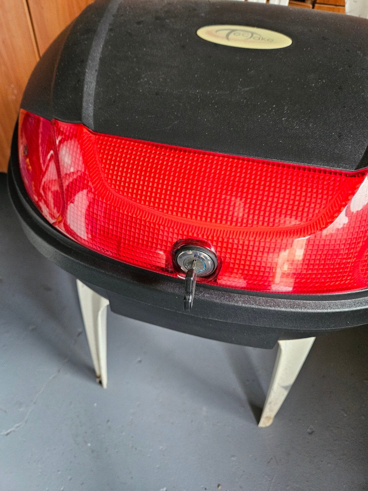 Scooter Koffer 45 Liter - Ruime Topkoffer voor Scooter, Fietsen en Brommers, Ophalen, Gebruikt, Overige typen, Overige merken