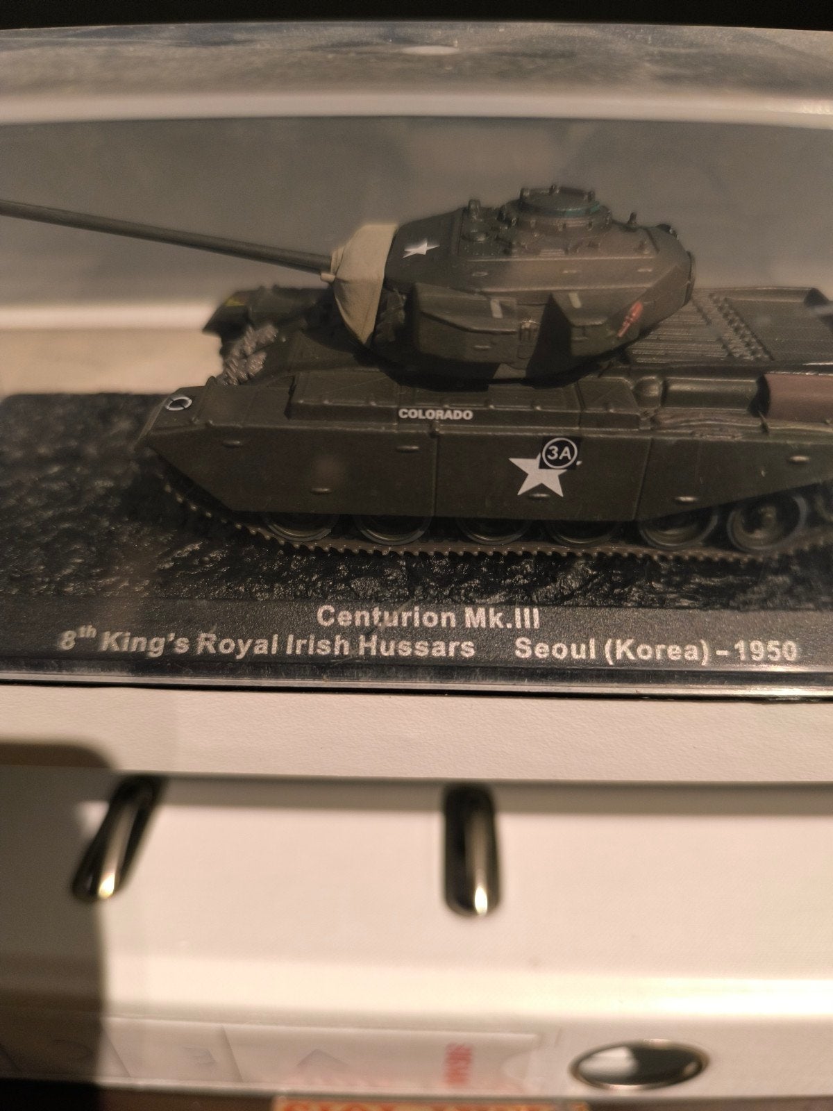 Centurion Mk.III Tank Model - 8th King's Royal Irish Hussars, Overige merken, Ophalen of Verzenden, Zo goed als nieuw, Tank