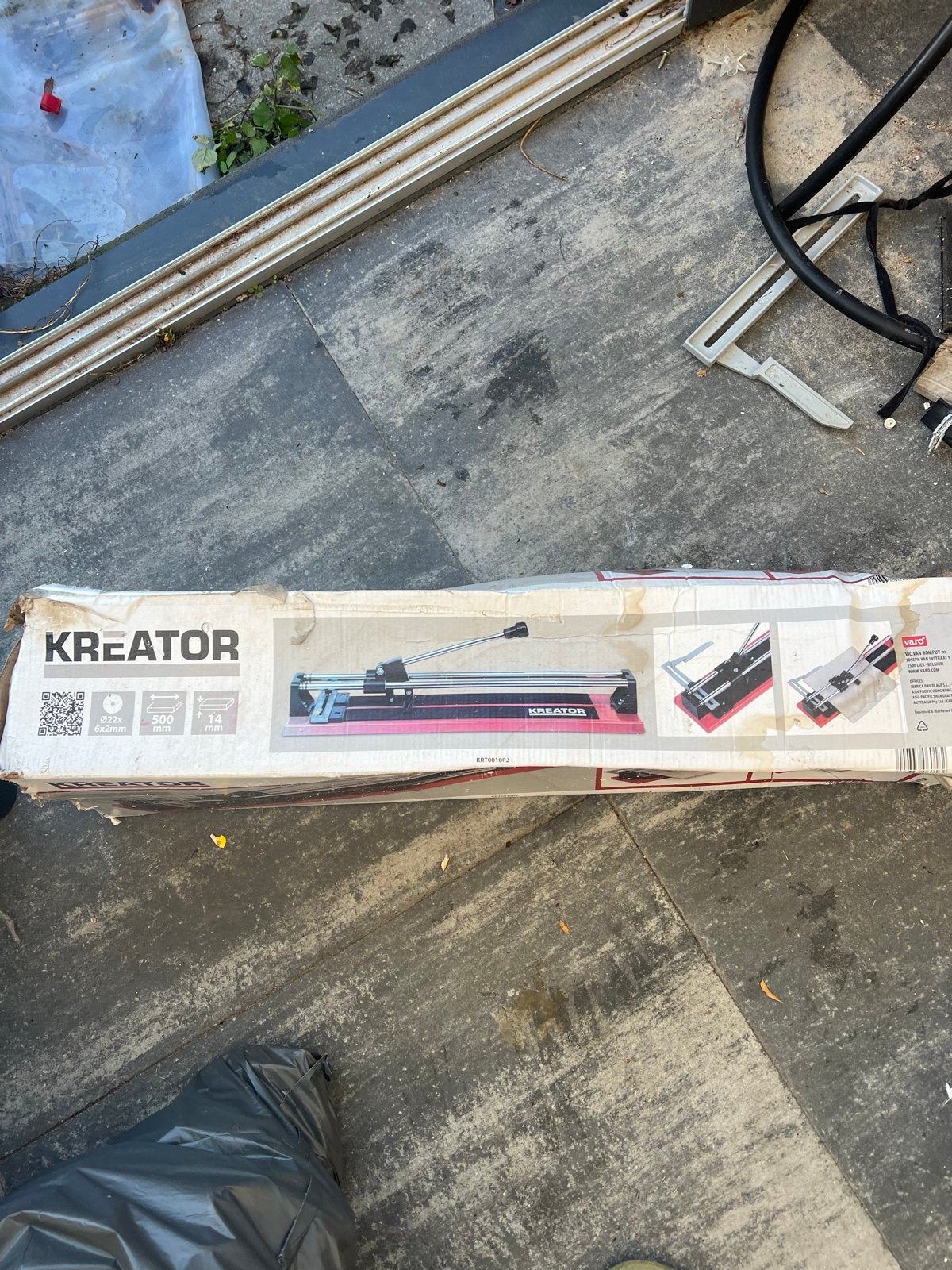 Kreator tegelsnijder - Nieuw in doos, Doe-het-zelf en Verbouw, Tegels, Overige typen, Nieuw, Minder dan 5 m², Overige materialen
