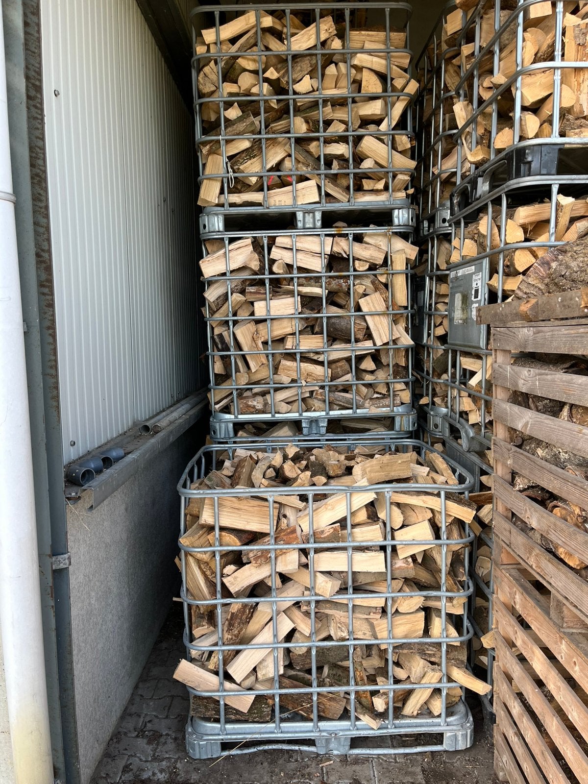 Haardhout - Kachelhout - Brandhout, Tuin en Terras, Haardhout, 6 m³ of meer, Ophalen of Verzenden, Eikenhout, Blokken