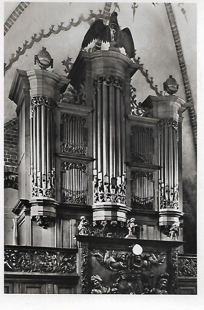 Stedum- -Orgel N.H.Kerk., Verzenden, 1960 tot 1980, Ongelopen, Groningen