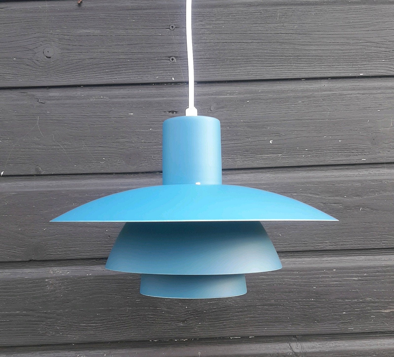 Deense Design Schalenlamp - (Hanglamp), Ophalen of Verzenden, Zo goed als nieuw