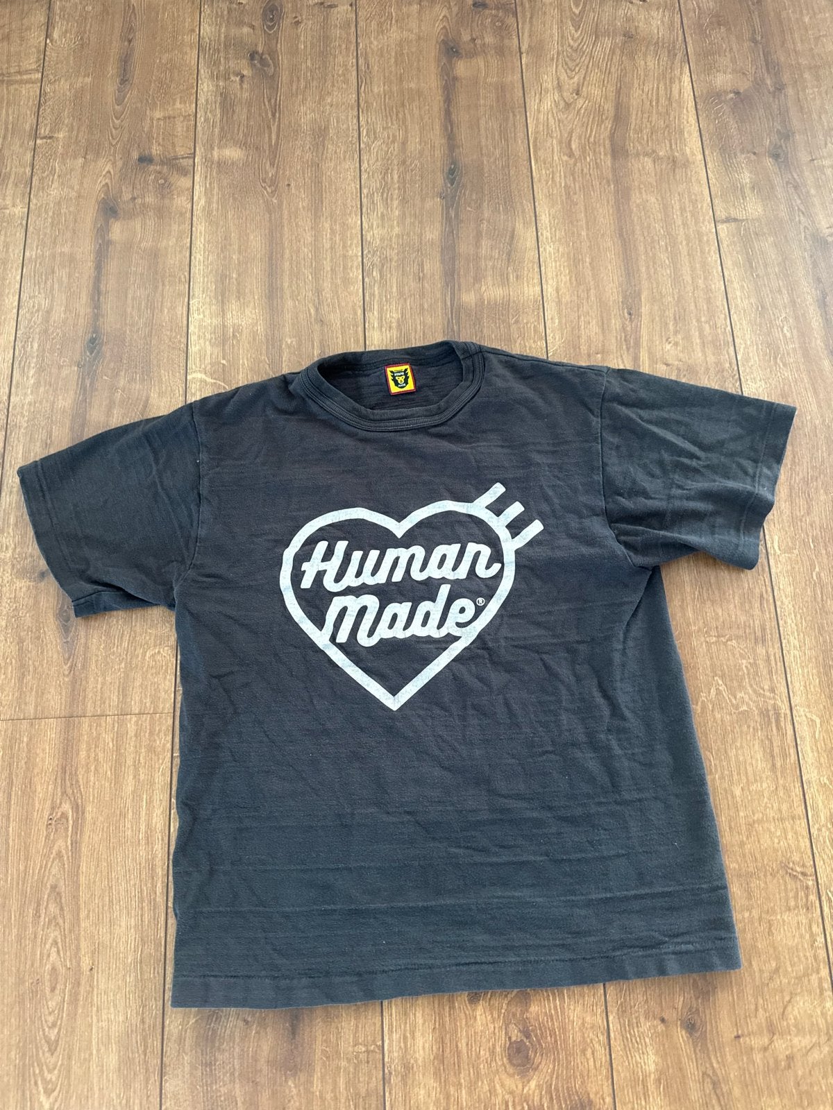 Human Made T-shirt - Origineel - Maat S, Ophalen of Verzenden, Gedragen, Maat 46 (S) of kleiner, Zwart