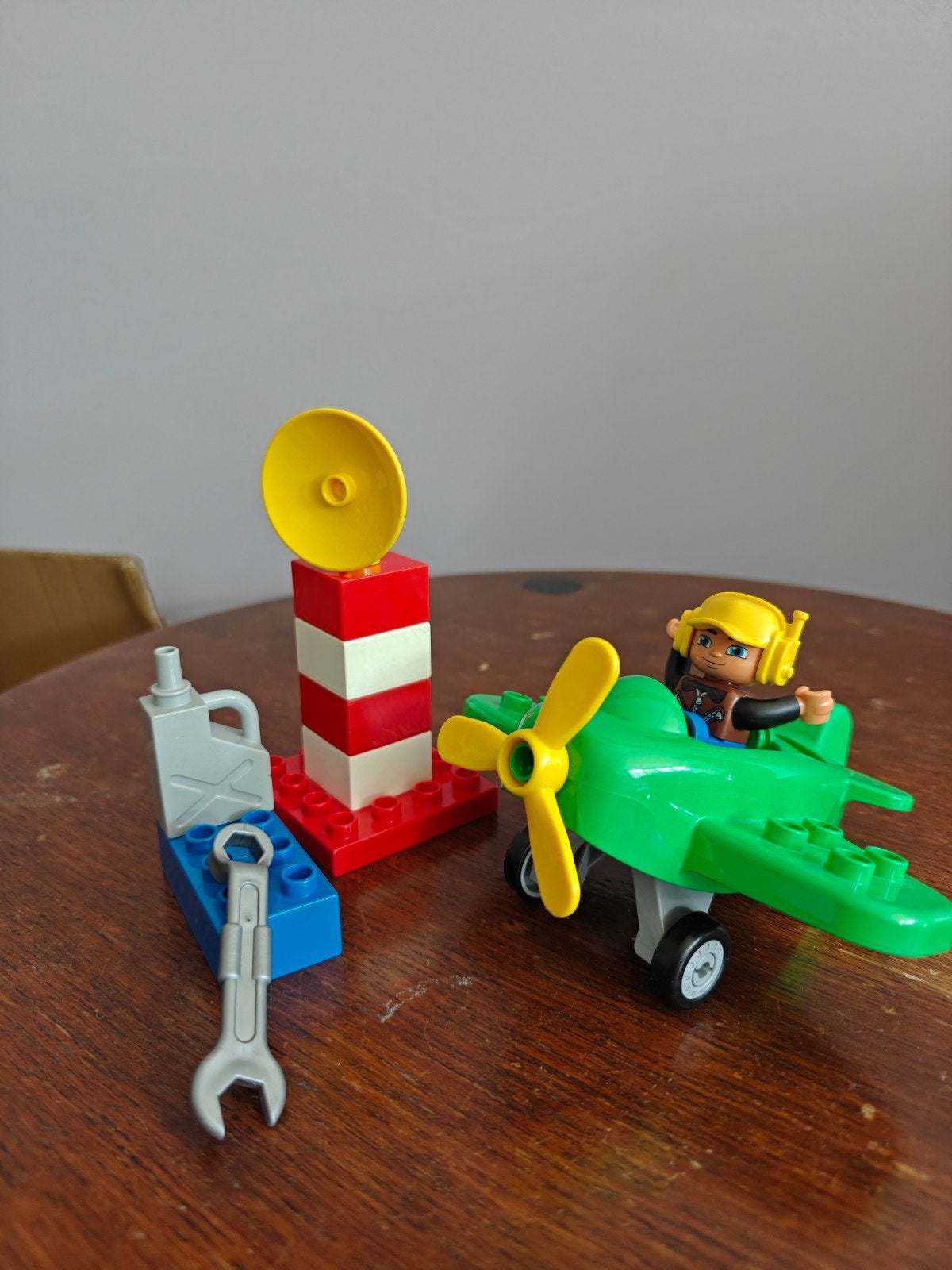 Lego Duplo 10808 Klein Vliegtuig - Compleet met Piloot, Ophalen, Gebruikt, Duplo, Complete set