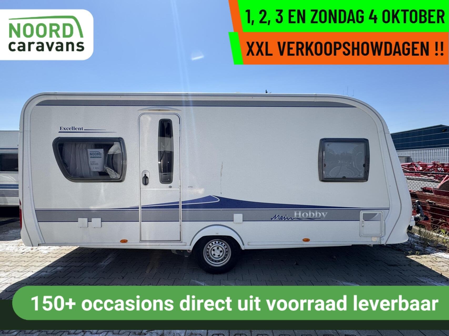 Hobby 495 - XXL VERKOOPSHOW 1,2,3 & 4 OKT. 10-17 UUR, Rondzit, Hobby, Bedrijf, 6 tot 7 meter