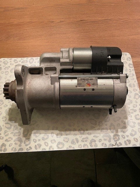 start motor, Ophalen, Nieuw
