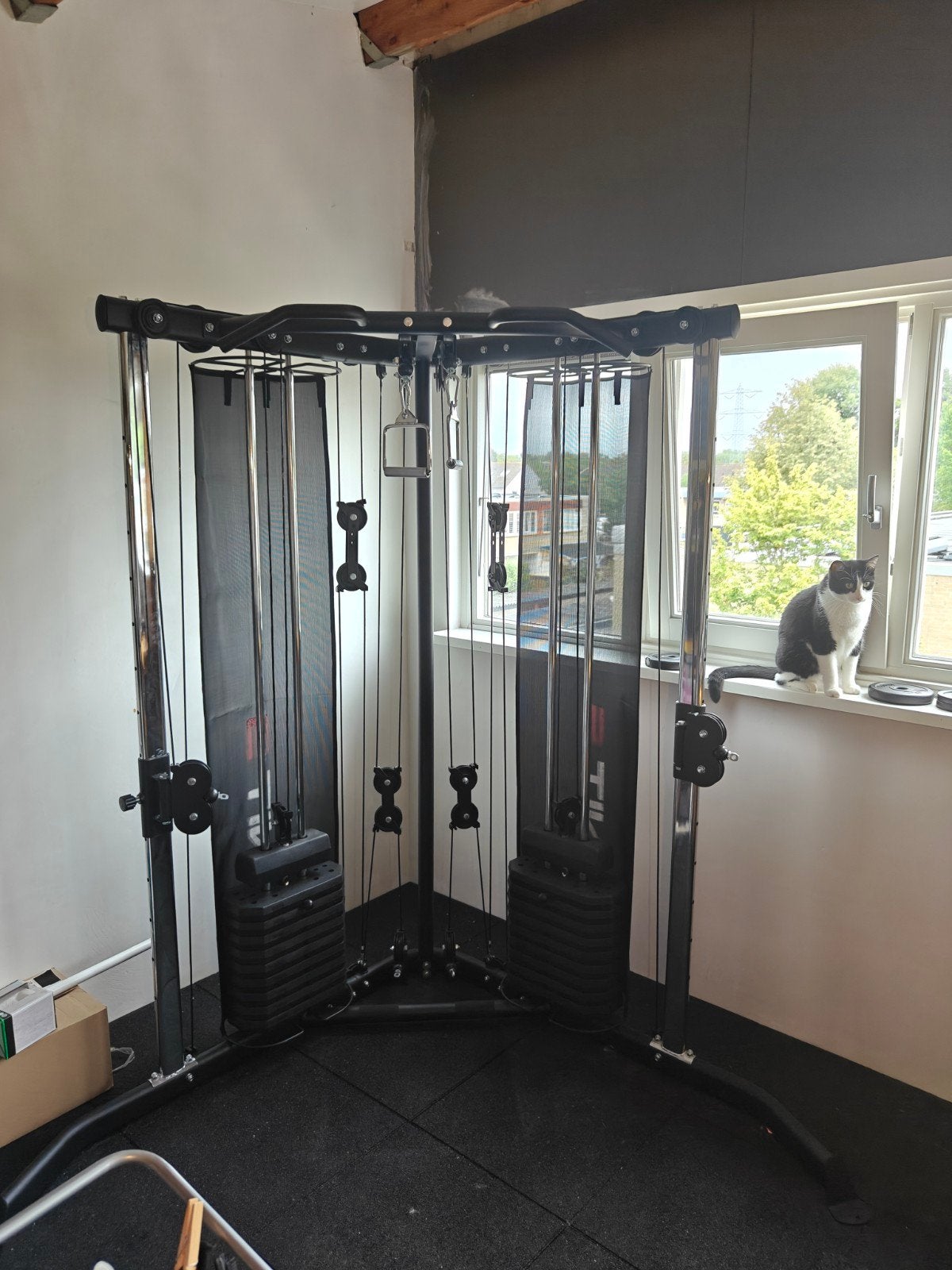 Cable Crossover - Focus Fitness Functional Trainer Unit 5, Ophalen, Benen, Krachtstation, Zo goed als nieuw
