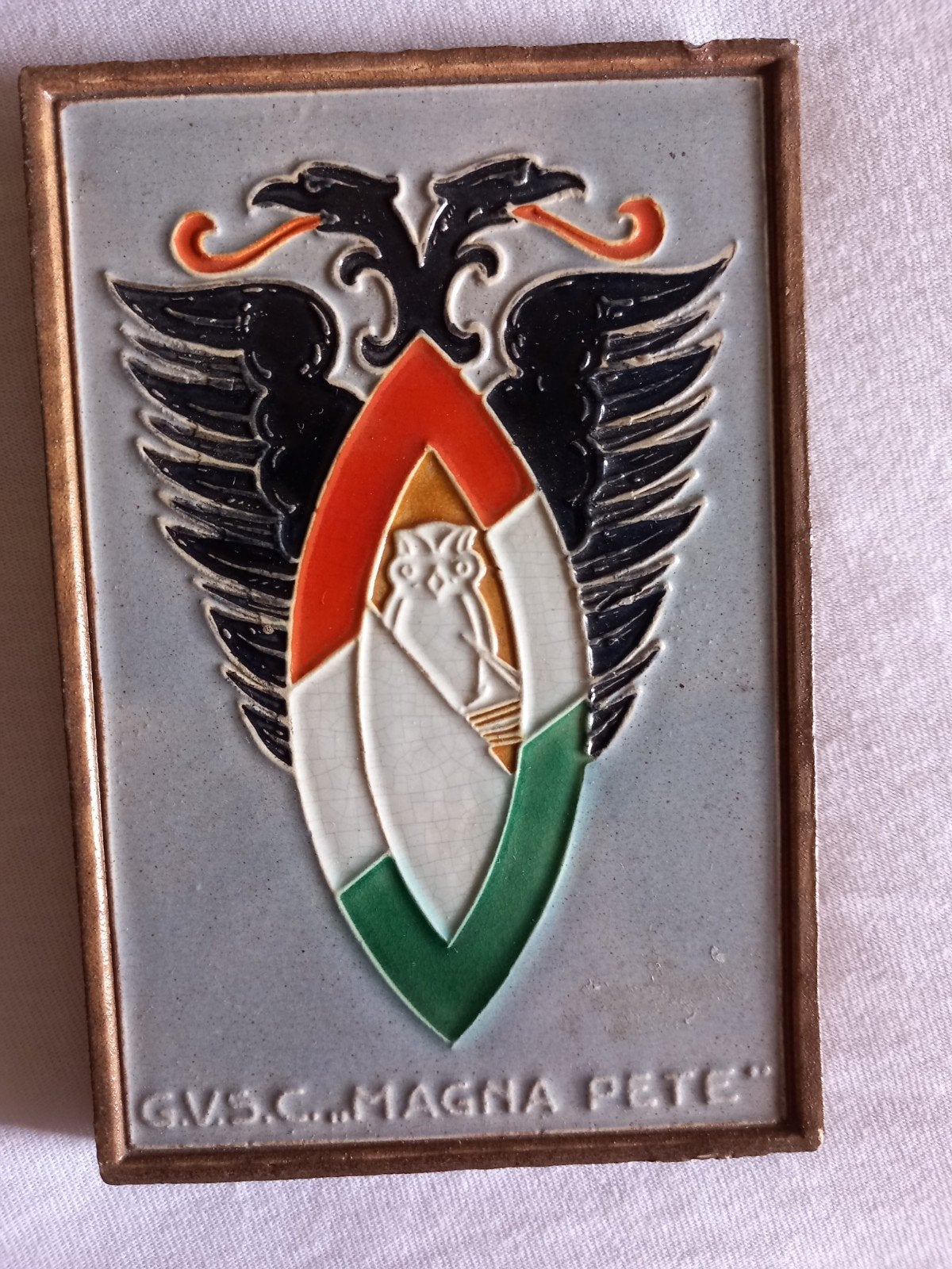 Siertegel Westraven GVSC Magna Pete, Vindicat groningen, Ophalen of Verzenden