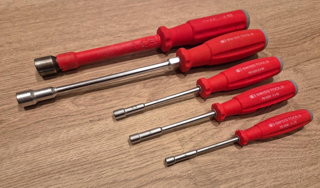 PB Swiss tools / PB Baumann Soksleutels / dopsleutel, Ophalen of Verzenden, Gebruikt